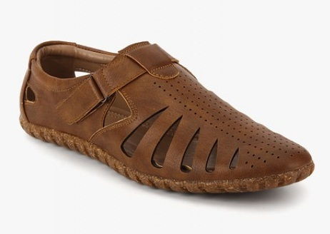 Elapso Brown Sandals for men