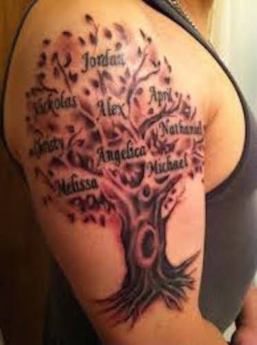 Družina Tree Tattoo
