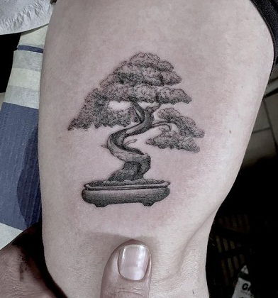 Bonsai Tree Tattoo