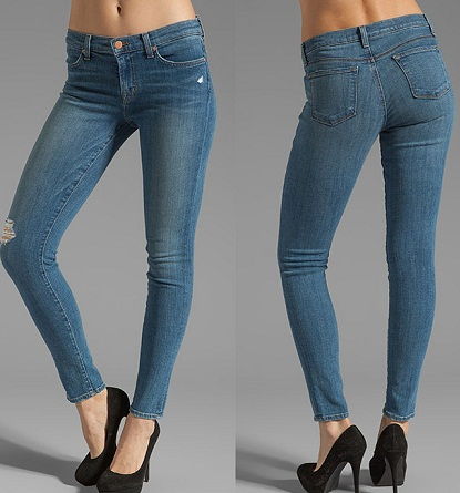 Mid Rise Jeans Women