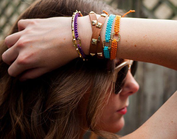 DIY Macrame friendship bracelets-14