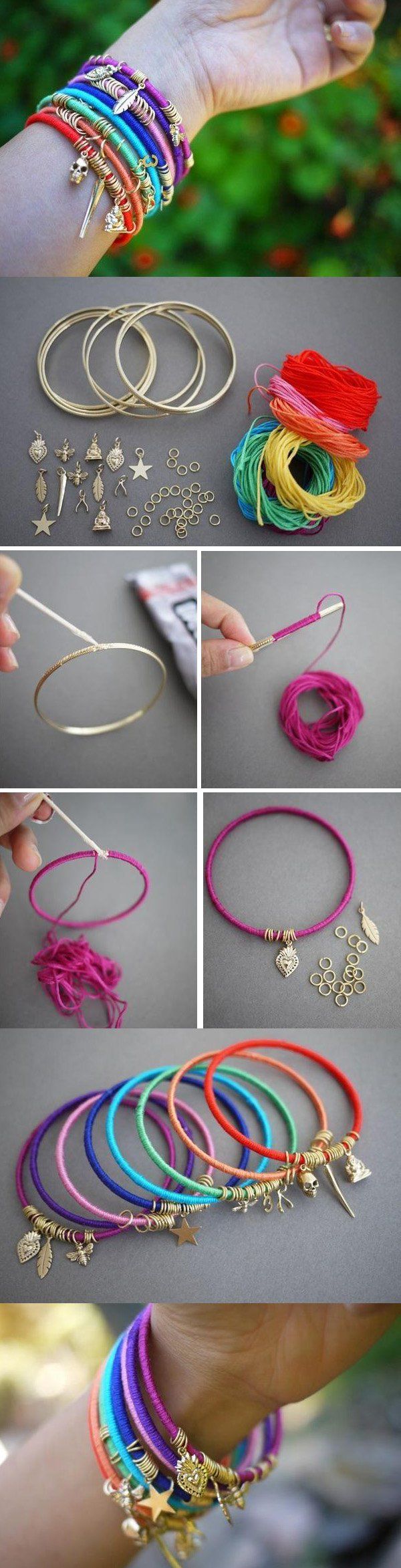 Preprosto DIY Bracelet-2