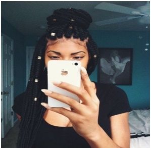 Oversized Twists with Hair Clips 