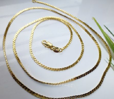 zlato napolnjena veriga-ravno kača-singapore-design-za-moški-12