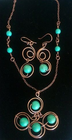 Turquoise Necklace set -12