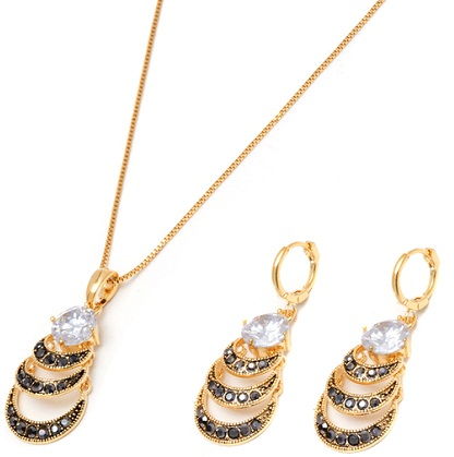 Party wear Goldplated Necklace Set -16