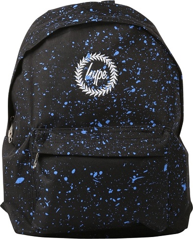 Fekete Blue Speckle School Bag -1