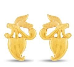 tulip-designed-gold-earrings2