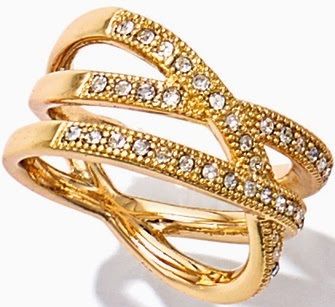 New Gold Ring In Multi-Tier