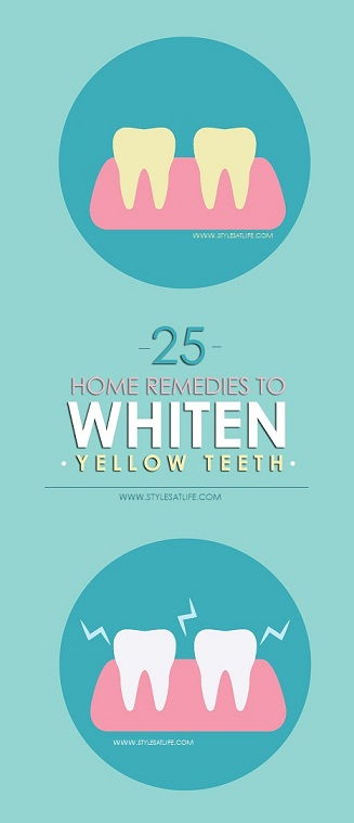 Domov Remedies To Whiten Yellow Teeth