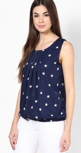 Navy with stars for girls