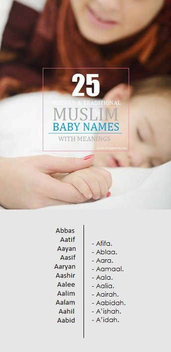 musulmonas baby names