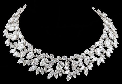 vintage-diamantne ogrlice