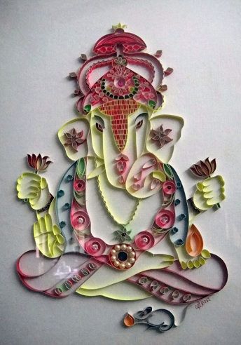 Lord Ganesh Paper Craft
