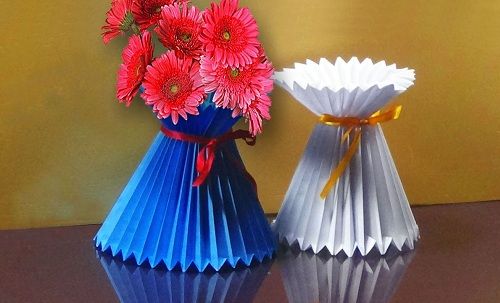 Floare Vase Paper Craft