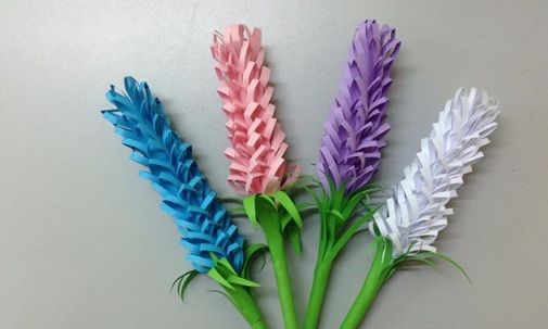 Lavender Flower Craft Design