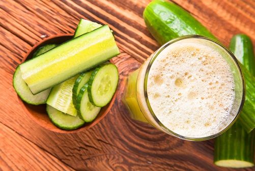 Geriausia Beauty Tips for Pimples - Cucumber Juice