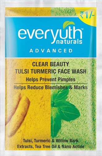 Față Washes for Pimples - Everyuth Natural Tulsi and Turmeric Face Wash