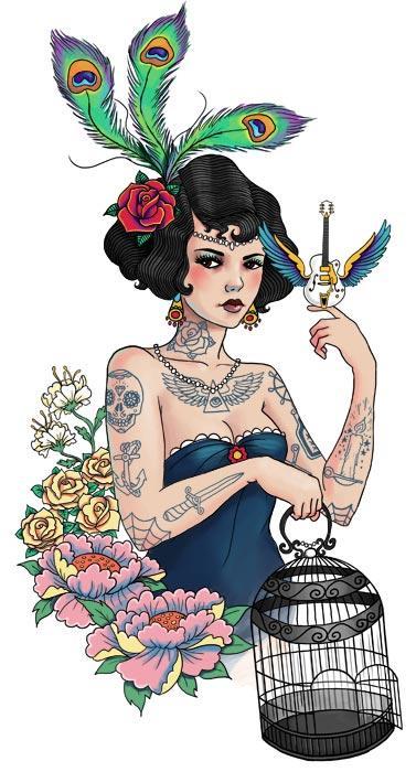 30 neverjetnih ilustracij za vaše ideje za tatoo