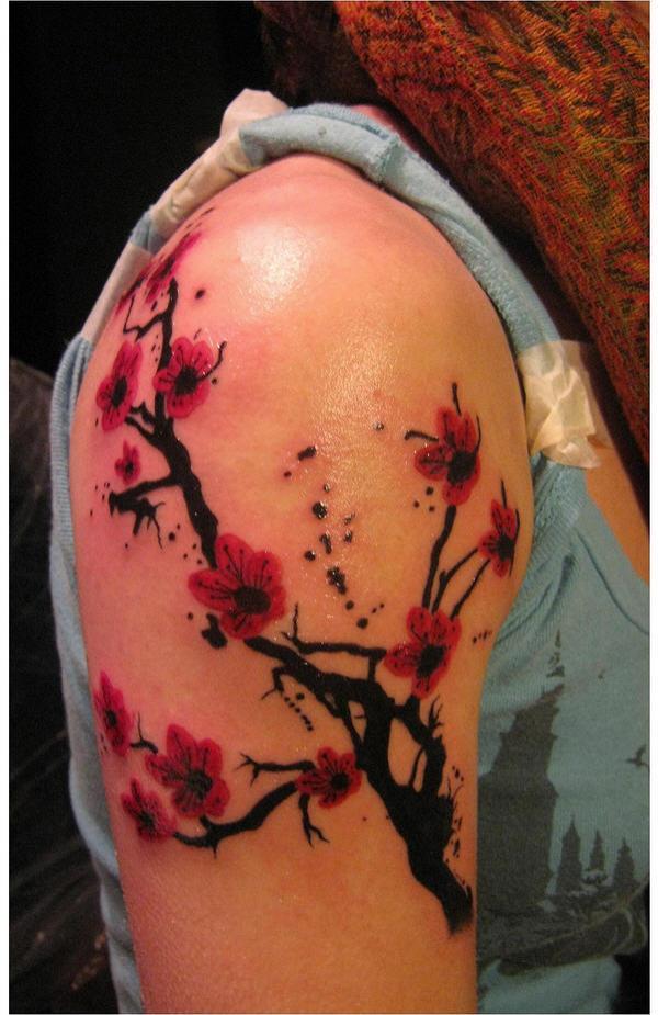 30 nuostabių vyšnių tatuiruotės dizaino