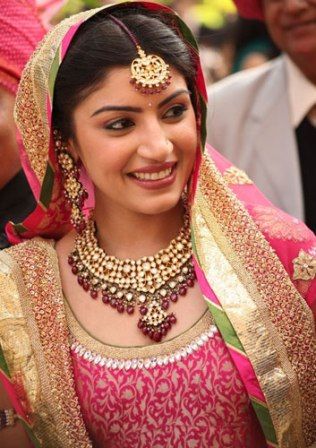 Elegáns Indian Bride Look