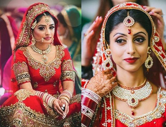 A Punjabi Bridal Look