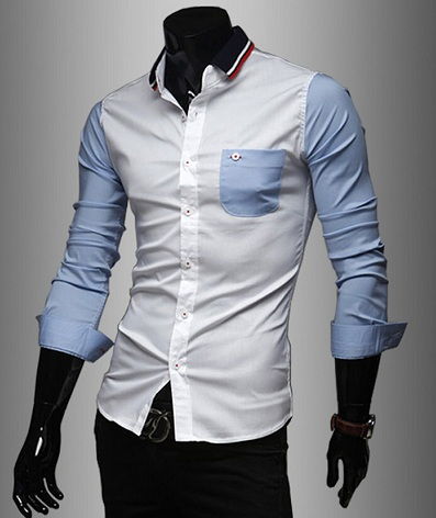 Rokav design formal shirt