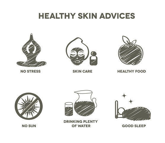 Healthy skin advantages