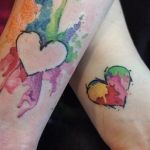 30 Brilliant Matching Tattoos, Including Superheroes, Animals, and even an Avocado