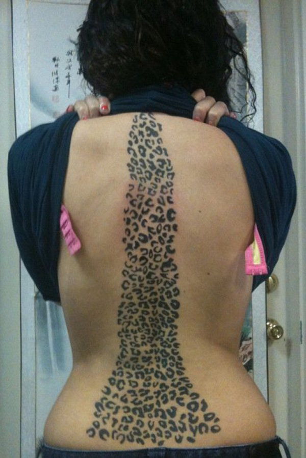 30+ Cheetah és Leopard Print tetoválás nőknek
