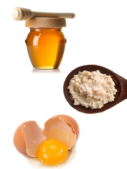 Oatmeal, Egg and Honey