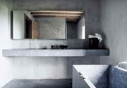 Concrete Bathroom