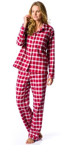 Checkered British night pajamas