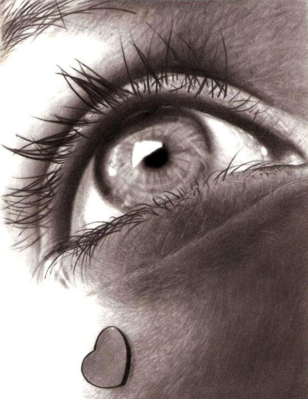 30 Izražajoče risbe oči