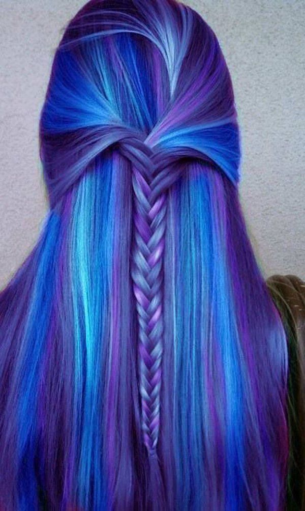 lasje color blue and purple