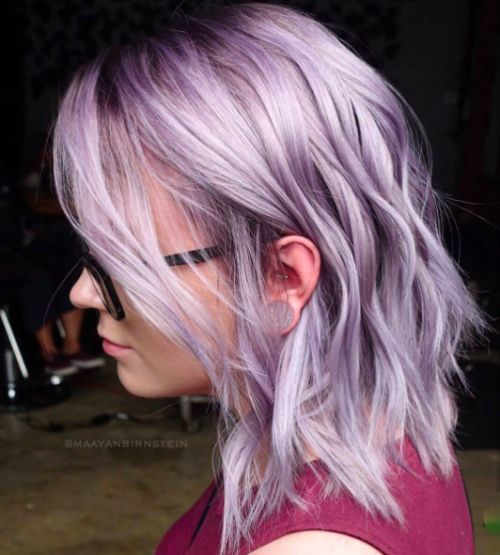 30 Lavender Hair Ideas 23