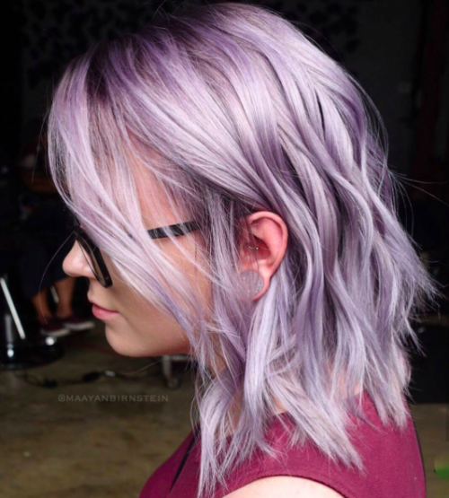 30 Lavender Hair Ideas 29