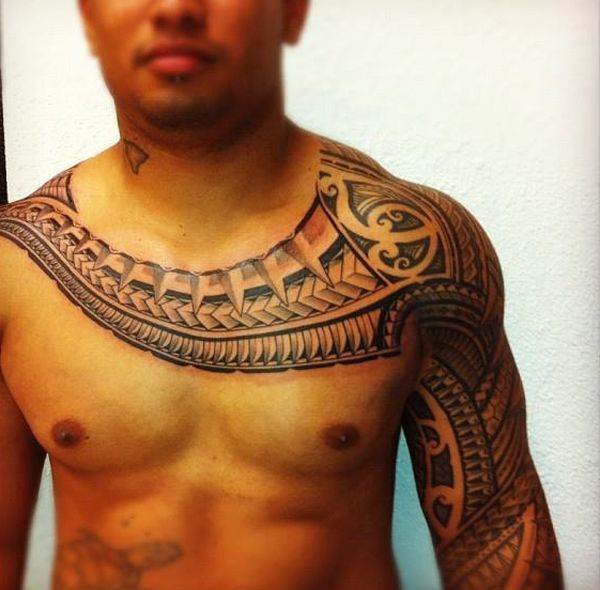 Sleeve Samoan Tattoo for men