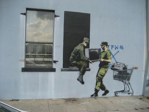30 kosov ulice Banksy Art