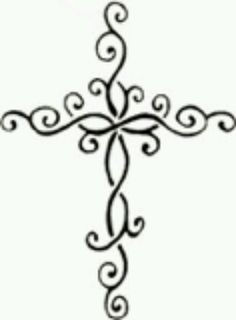 Heena Cross Tattoo Design