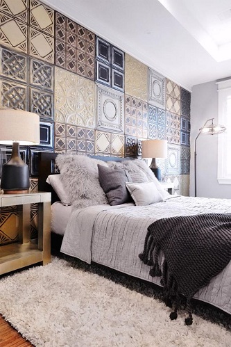 Dizajner Wall Tiles Bedroom Design -26