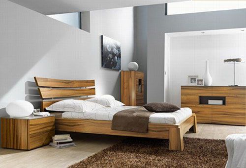 Wooden Furniture Designed Bedroom Interior -15