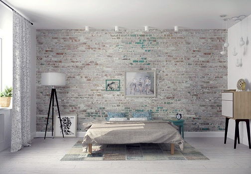 Wall tiled Bedroom Interior -3