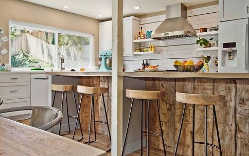 Bár stool designed kitchen