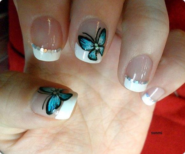 fluture nail art-8