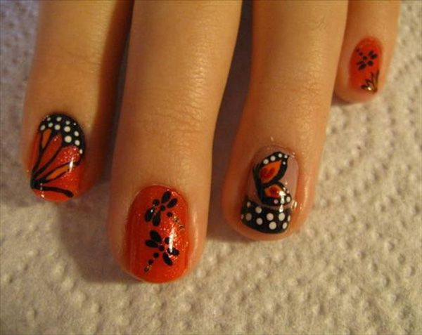 butterfly nail art-20