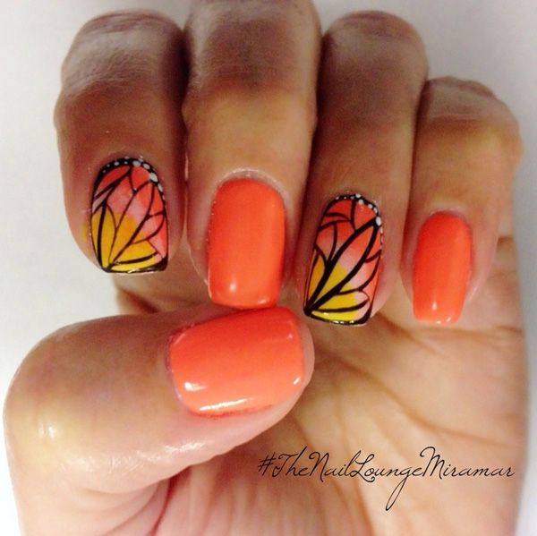 butterfly nail art-25