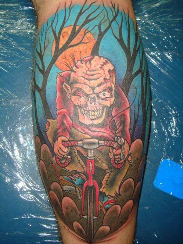 35 tatuaje oribile pentru zombie