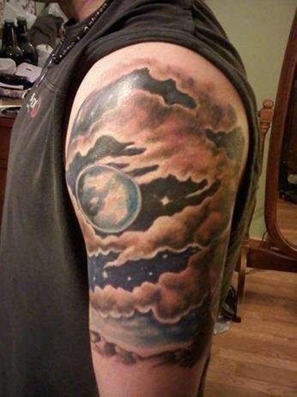 40 Awesome Cloud Tattoo Designs