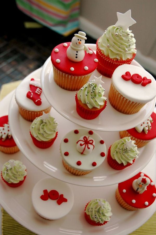 1000 Images About Christmas Cupcakes On Pinterest Christmas - Christmas Moment